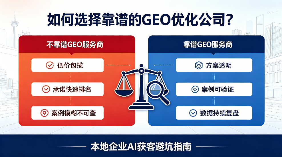 贵港如何选择靠谱的GEO优化公司？本地企业AI获客避坑指南